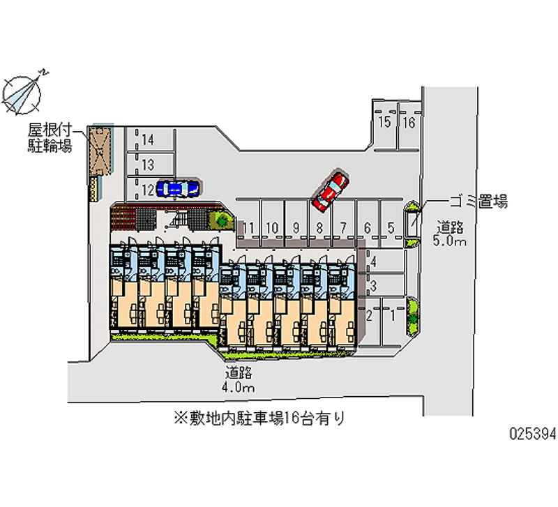 25394月租停车场