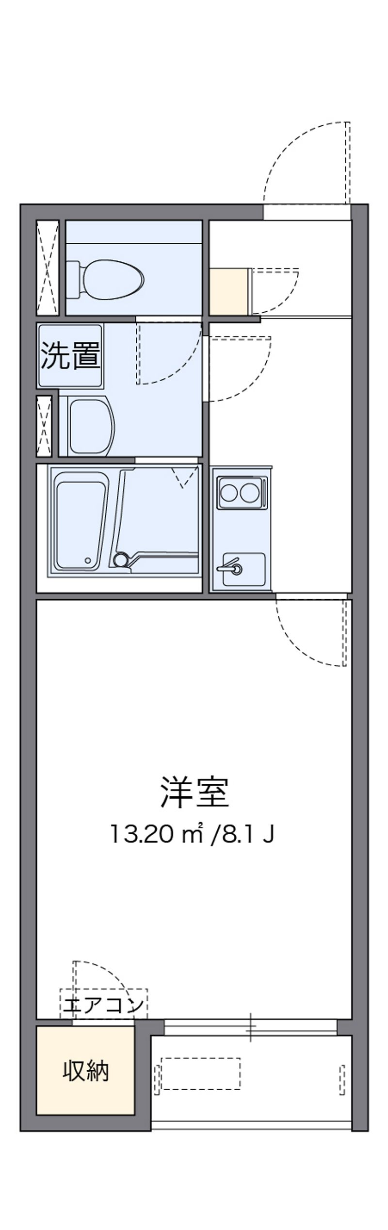 レオネクスト愛海 間取図