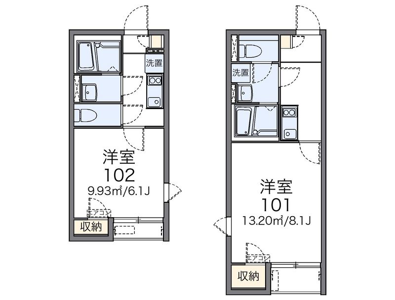 レオネクストＭＫルーチェ 間取図