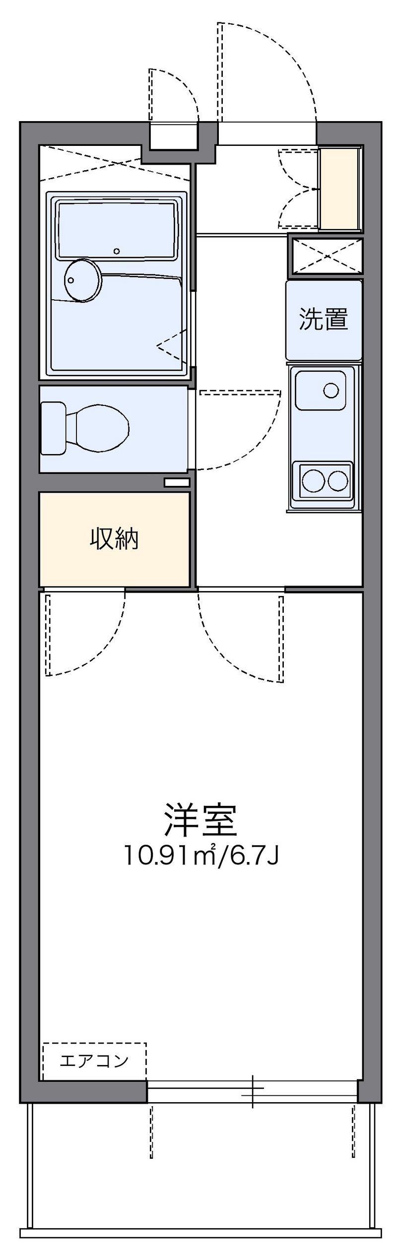 leopalace Inside Shin Sakae Floor plan
