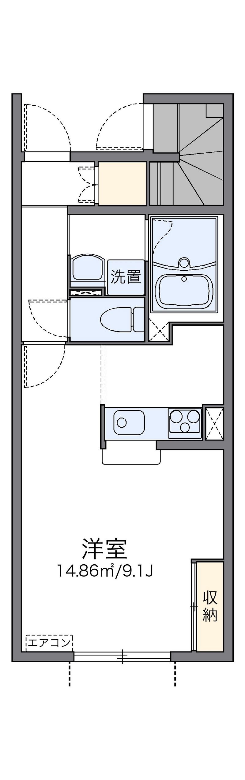 レオネクストグリーン３ 間取図