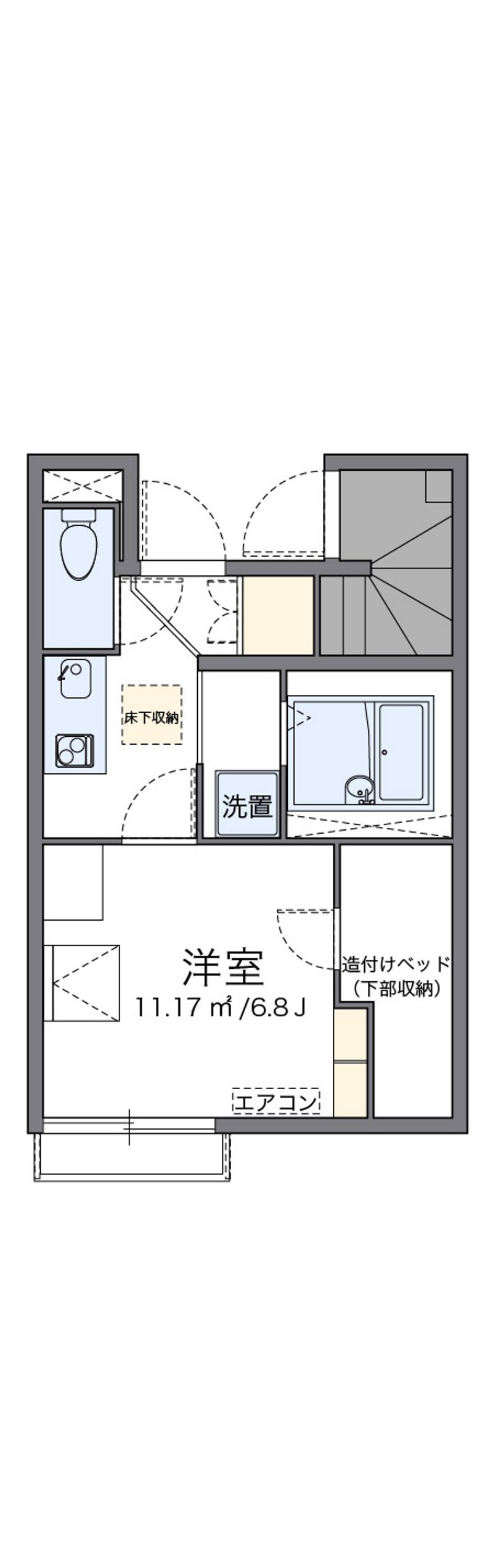 レオネクストアペゼ 間取図