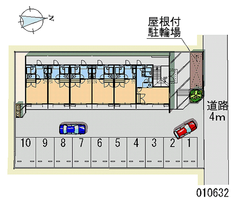 10632 Monthly parking lot