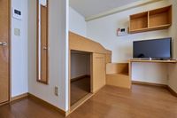 レオパレス五福 寝室