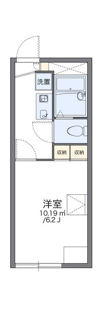 レオパレスノベルティー 間取り図