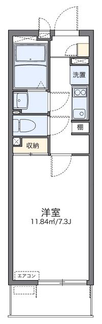 レオネクストみやび大宮 間取り図