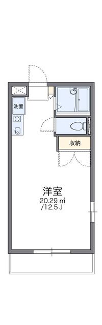 レオパレスプレステージ 間取り図