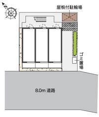 レオパレスサニーハウス石川 配置図