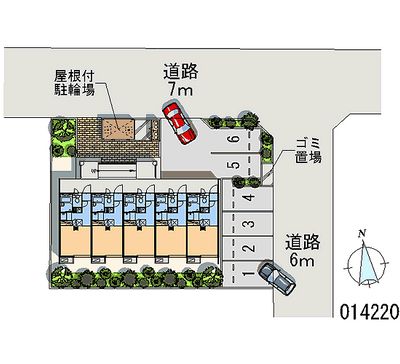 レオパレス２５８ 月極駐車場