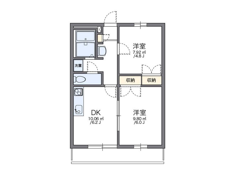 レオパレス嵐山 間取り