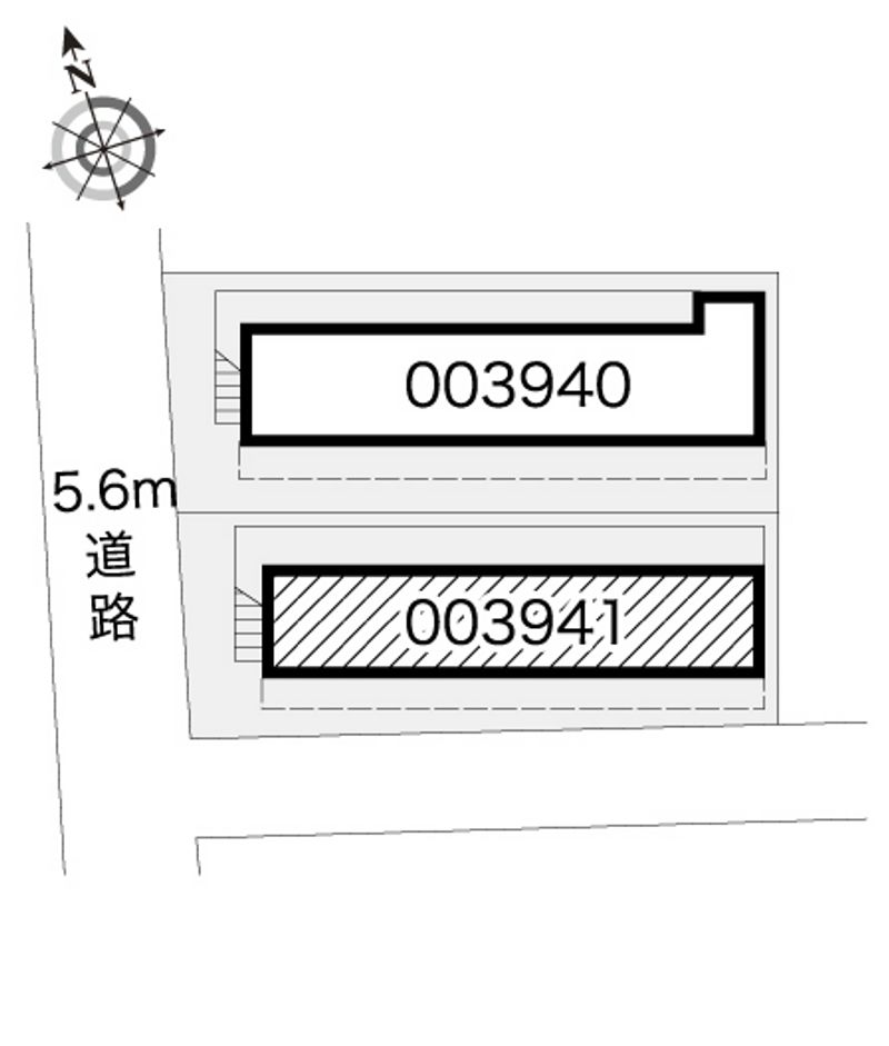 レオパレス中野第７ 配置図