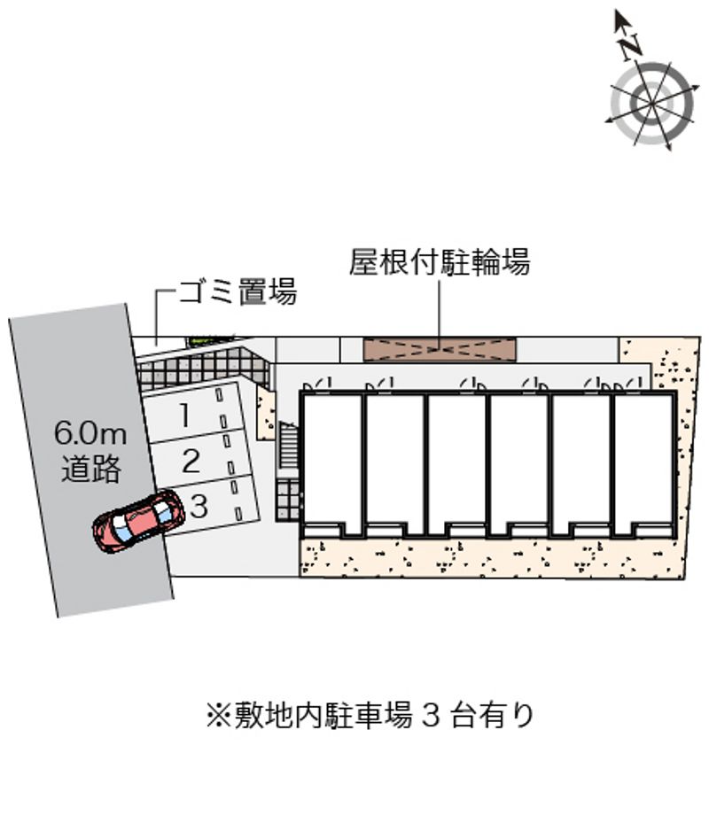 クレイノマ　メゾン相模原 配置図