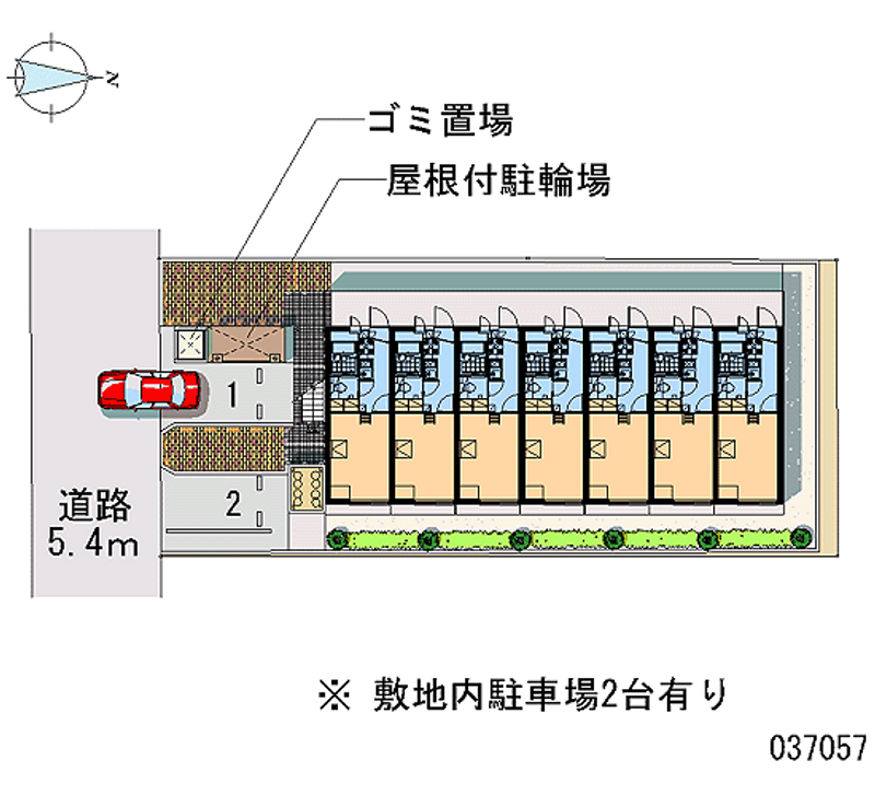 37057 Monthly parking lot