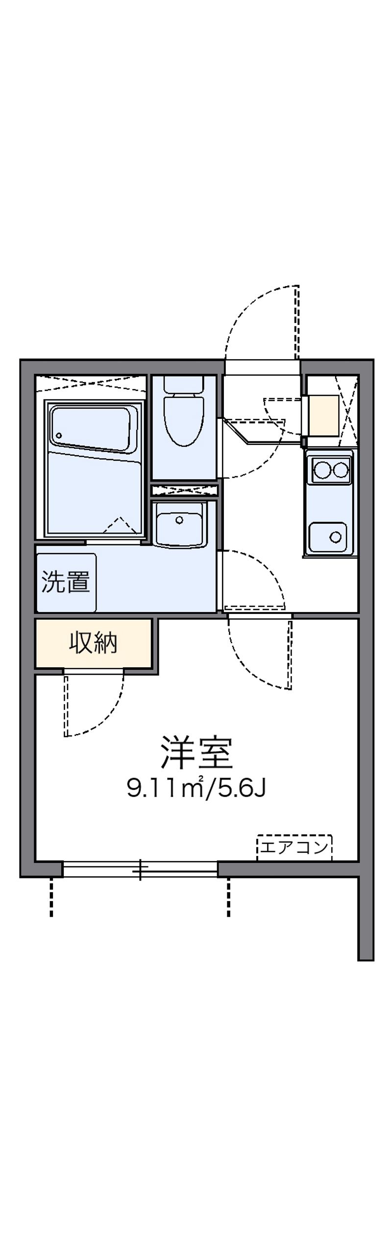 レオネクストマグノリア 間取図