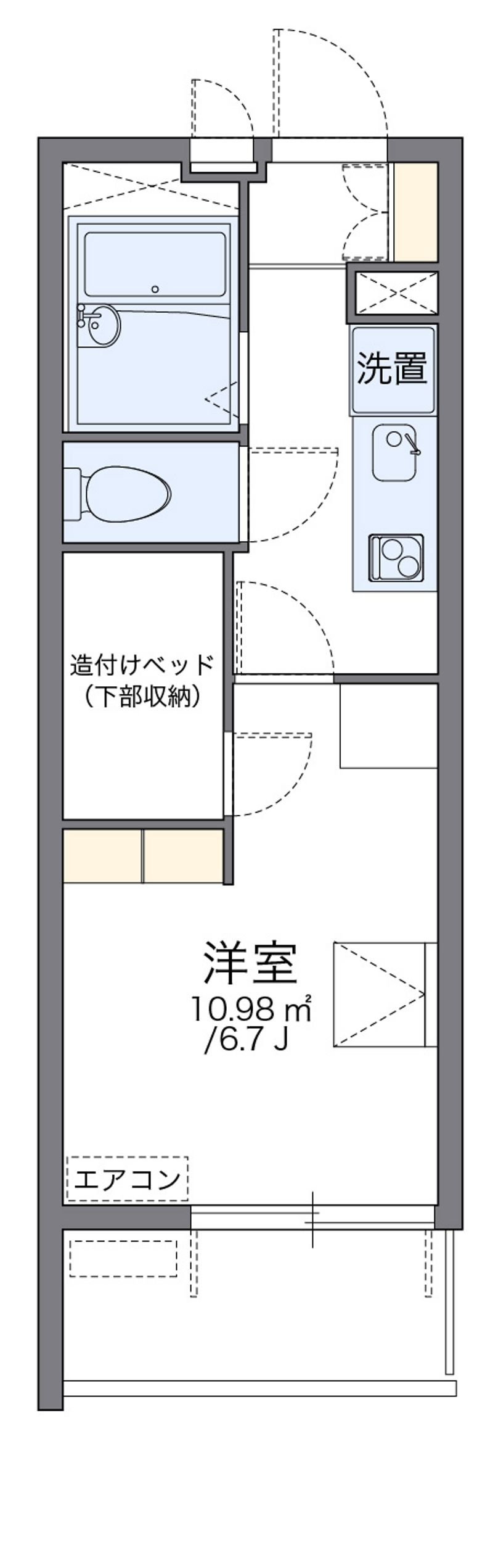 レオパレスＳＯＡＲＥＲⅢ 間取図