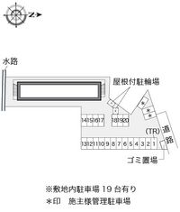 レオパレスグリチネ 配置図