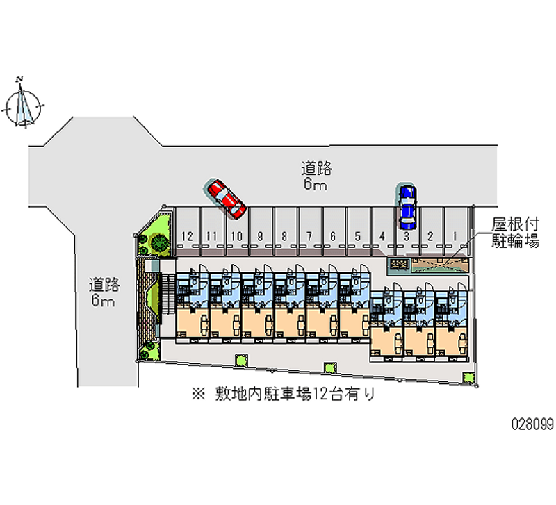 レオパレストゥー　ル　モンド 月極駐車場