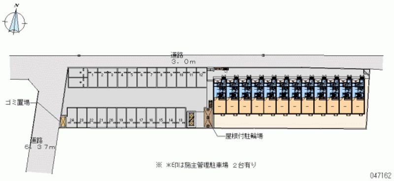 レオネクストオリーブガーデン 月極駐車場