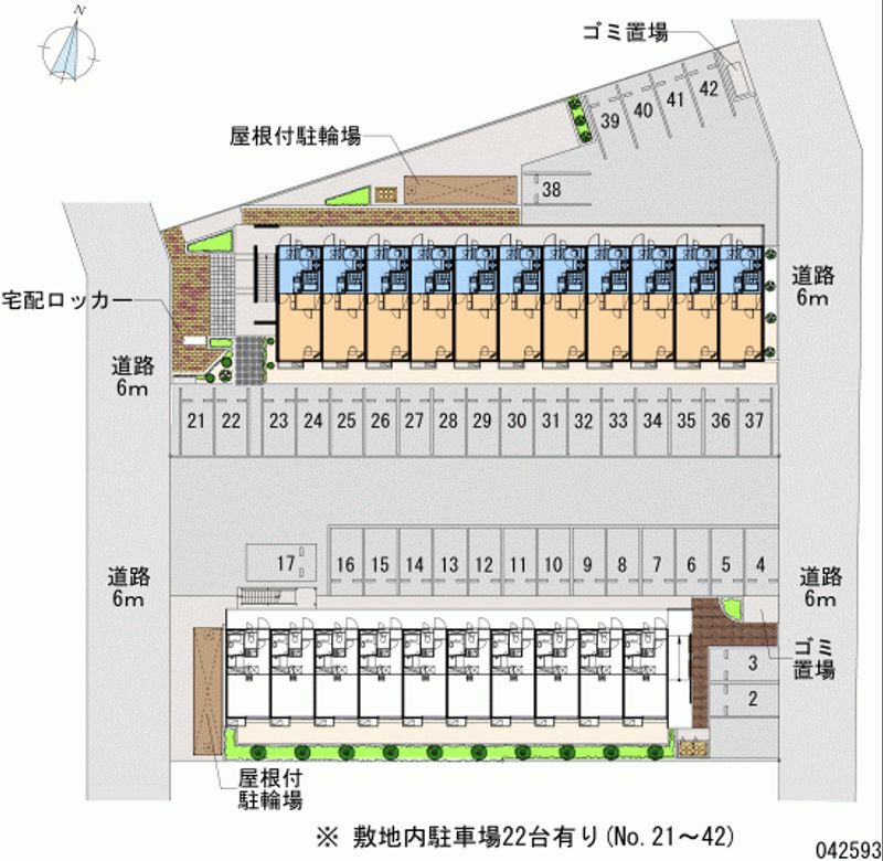 レオネクスト宝石台Ⅱ 月極駐車場