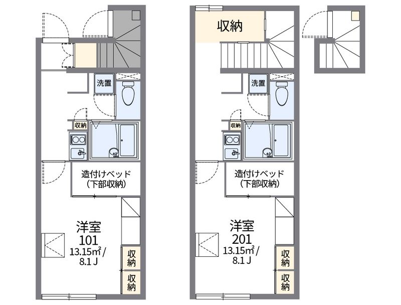 レオパレスＡｓｓｕｒａｎｃｅ凜 間取図