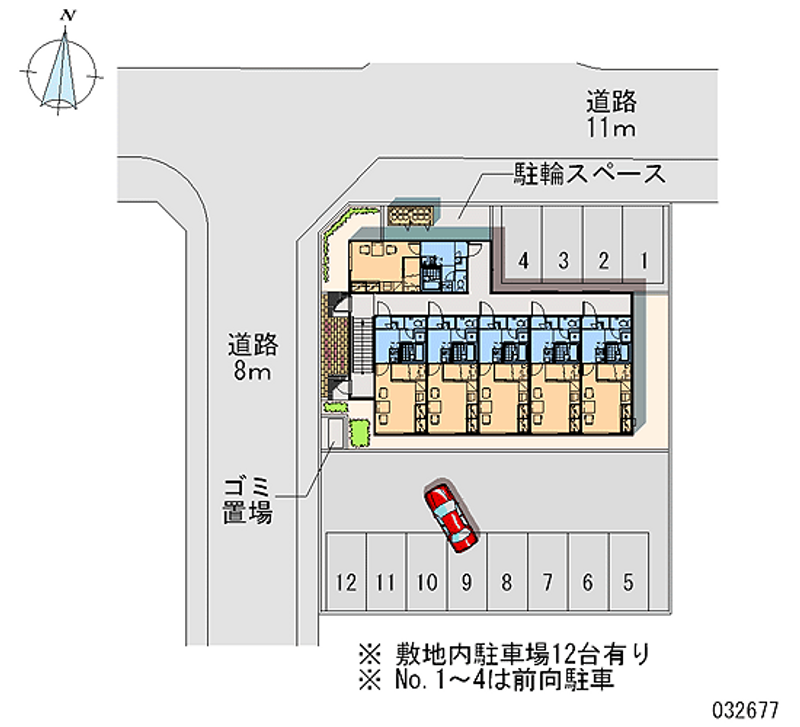 32677 Monthly parking lot