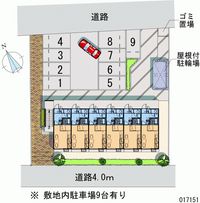 17151 Monthly parking lot