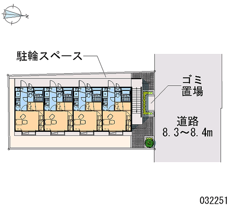 レオパレスｔｔ１４１ 区画図