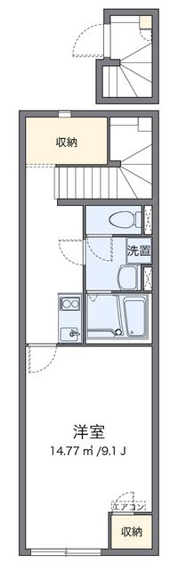 クレイノ井戸浜 間取り図