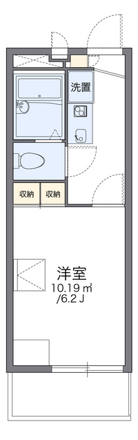 レオパレスみゆき 間取り図