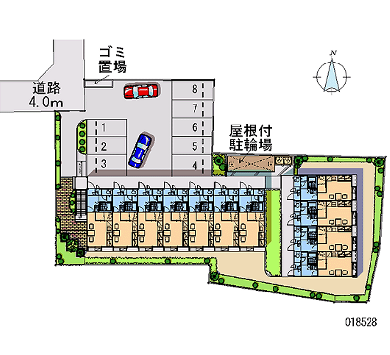 レオパレスＭｏｔｈｅｒＤｕｃｋ 月極駐車場