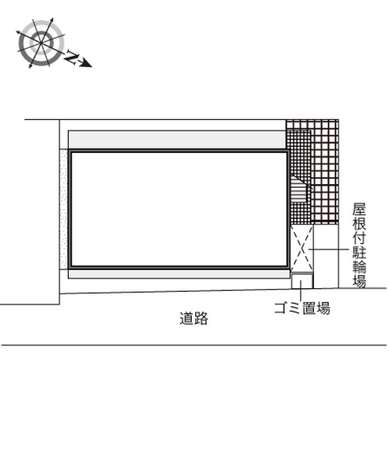 レオパレスウィステリアⅣ 配置図