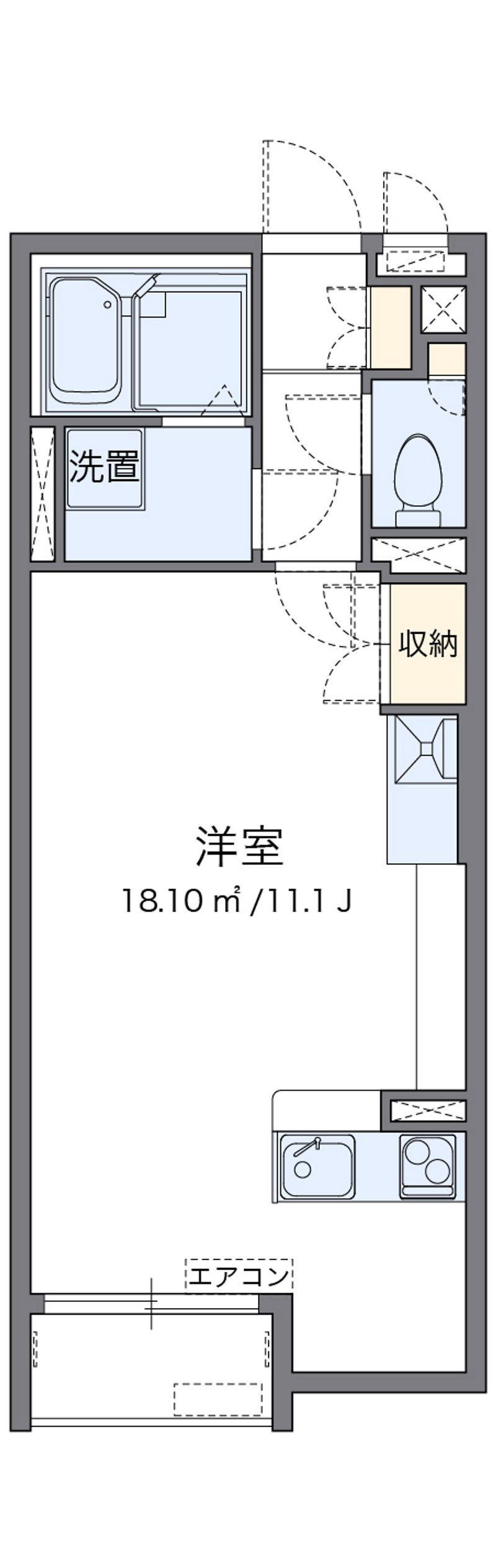 ミランダフローラ白川 間取図