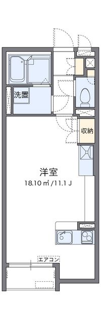 ミランダフローラ白川 間取り図