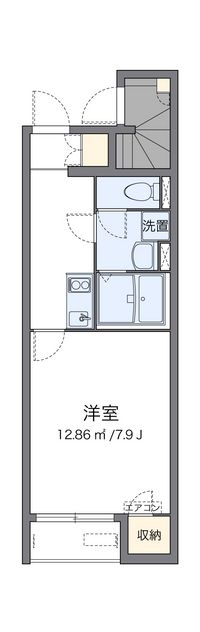 クレイノＤＯＭＡＮＩ　Ⅱ 間取り図