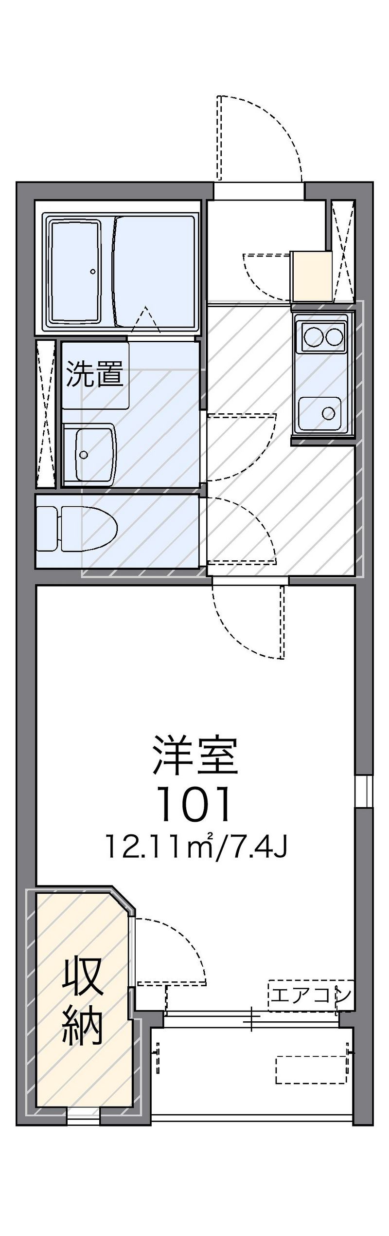 レオネクストプリマヴェーラ 間取図