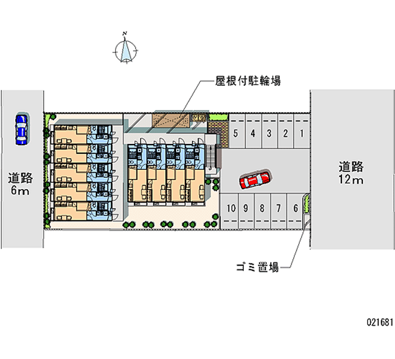 21681月租停車場