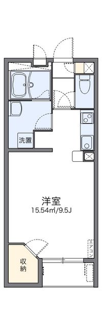 レオネクストプリーモ　Ａ 間取り図