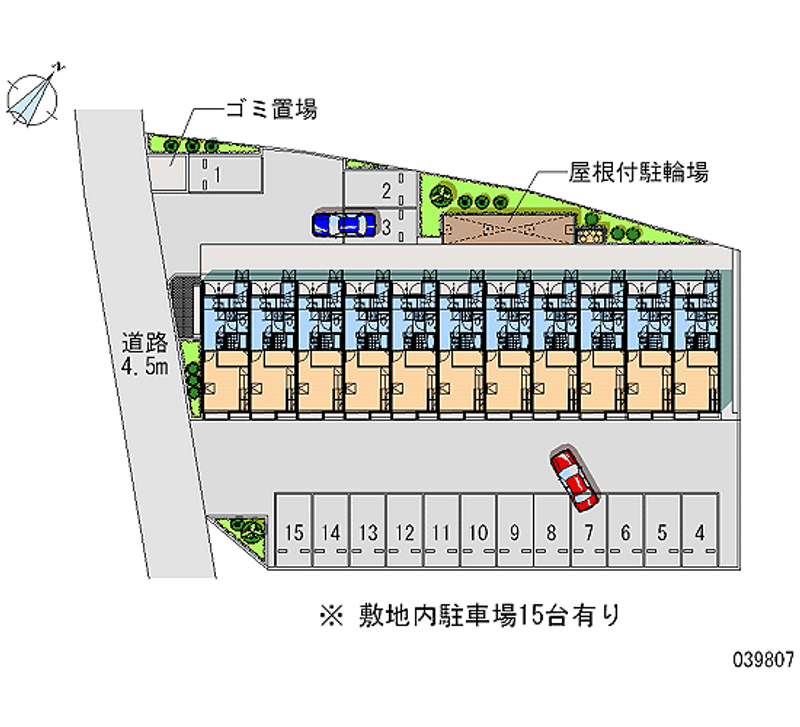 39807月租停車場