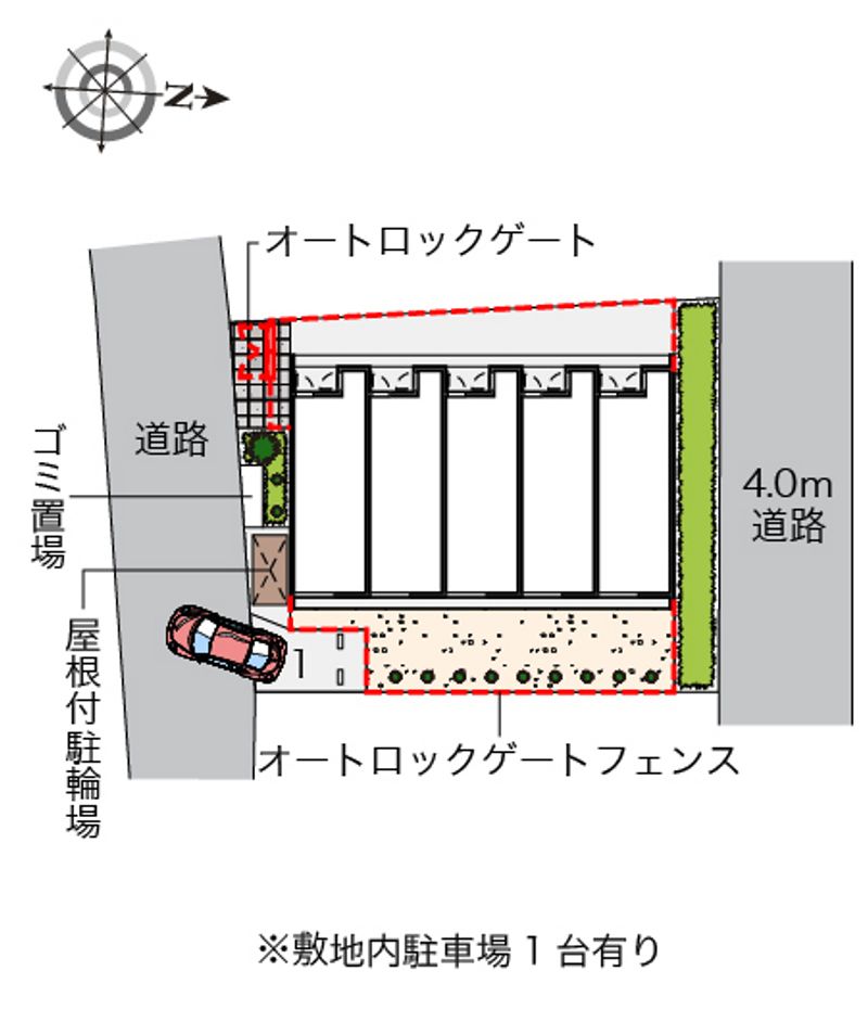 レオネクストＳＨＯＩＮ 配置図