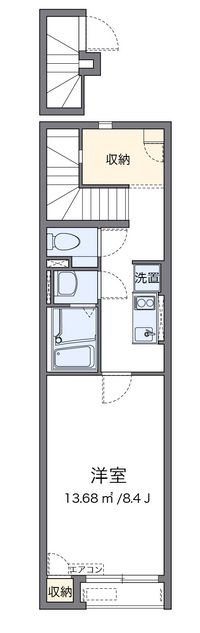 クレイノ楓 間取り図