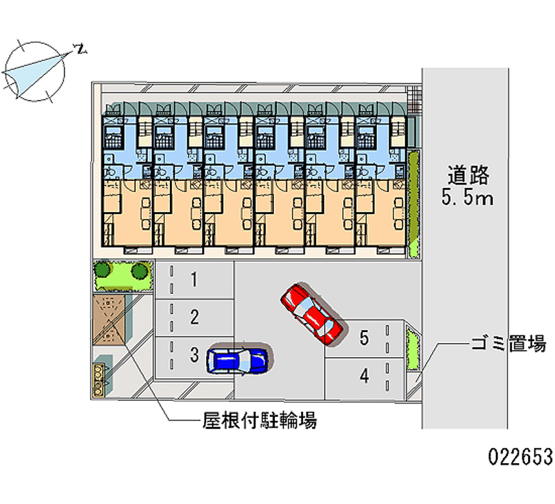 レオパレスル・ポン　ビアン 月極駐車場