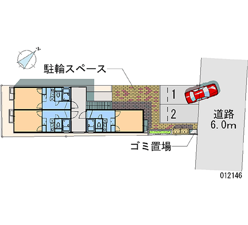 12146月租停车场