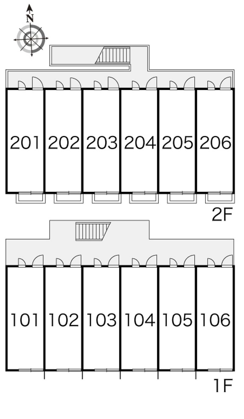 レオパレスＦｉｔ 間取配置図