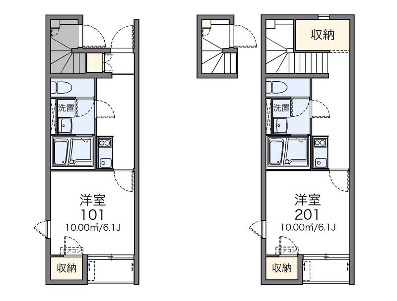 レオネクストグレイス玉川学園 間取図