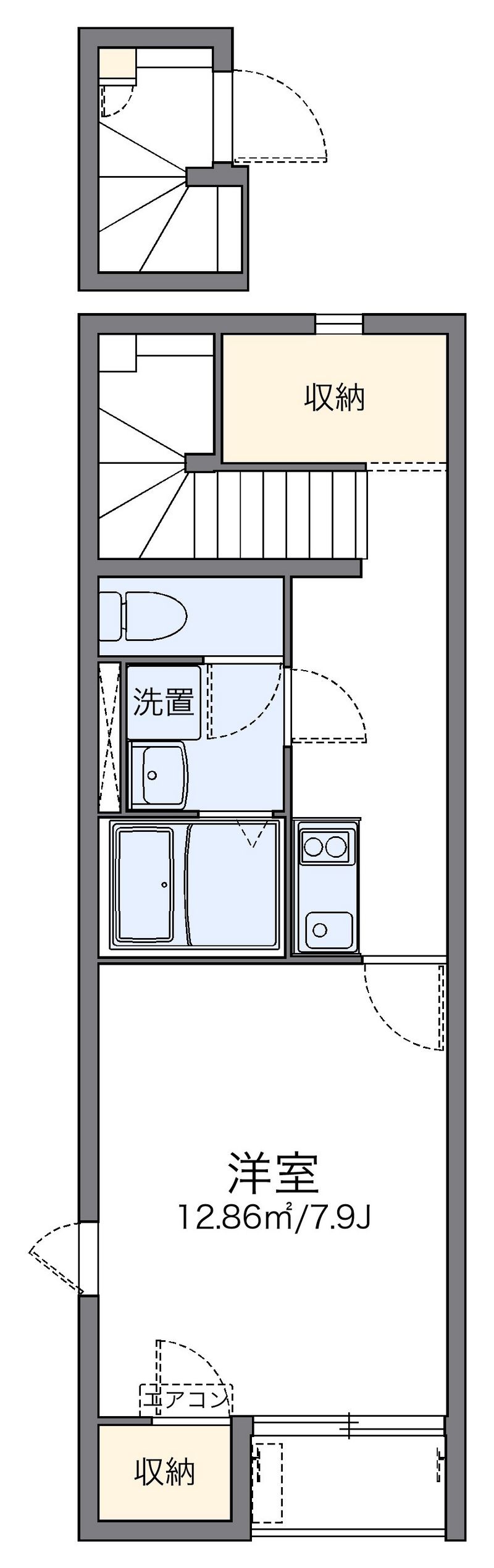レオネクストサンヴィレッジ 間取図