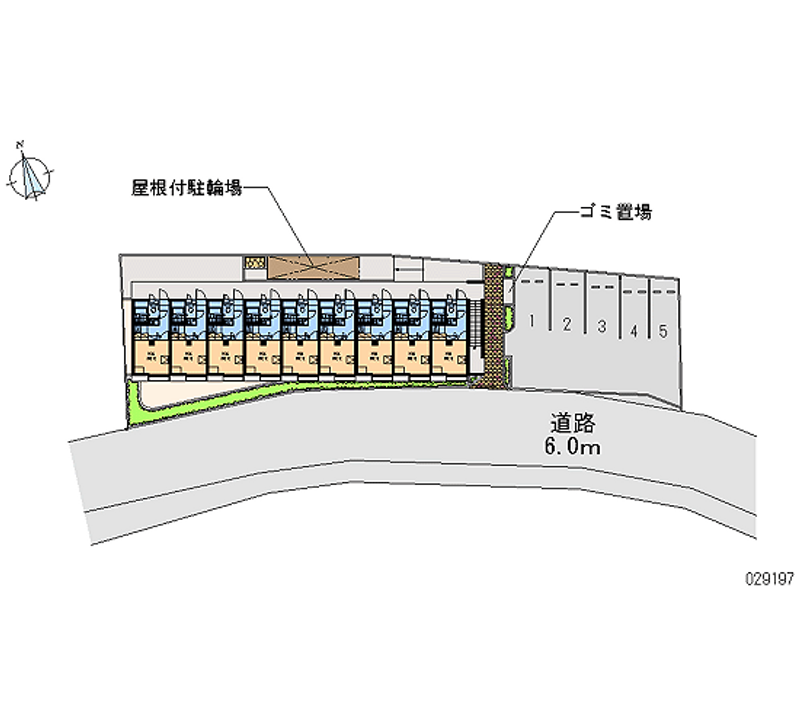 レオパレス大崎 区画図