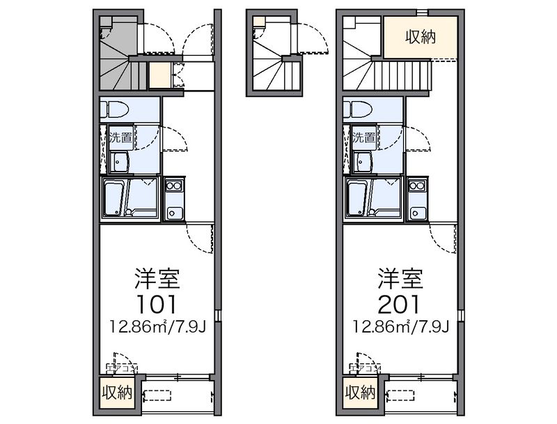 レオネクスト薬師 間取図
