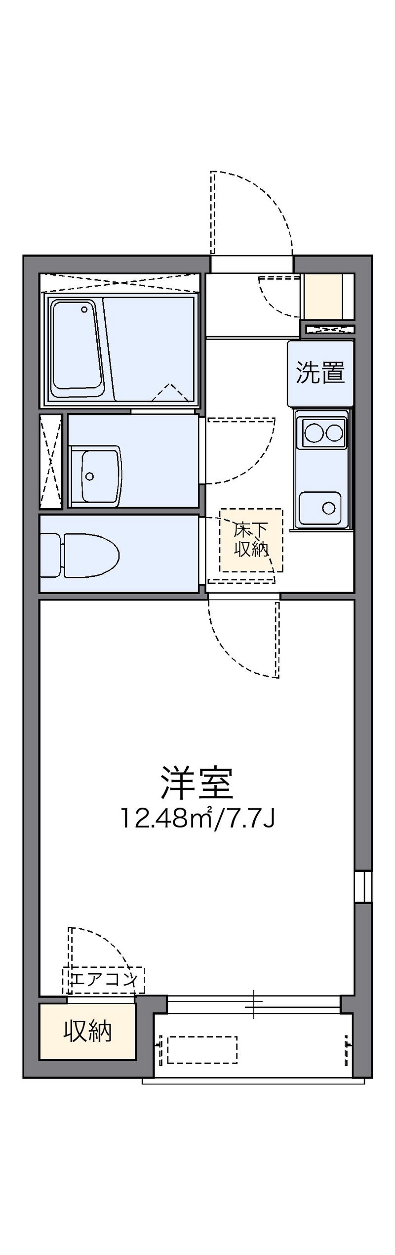 レオネクスト桜ヶ岡 間取図