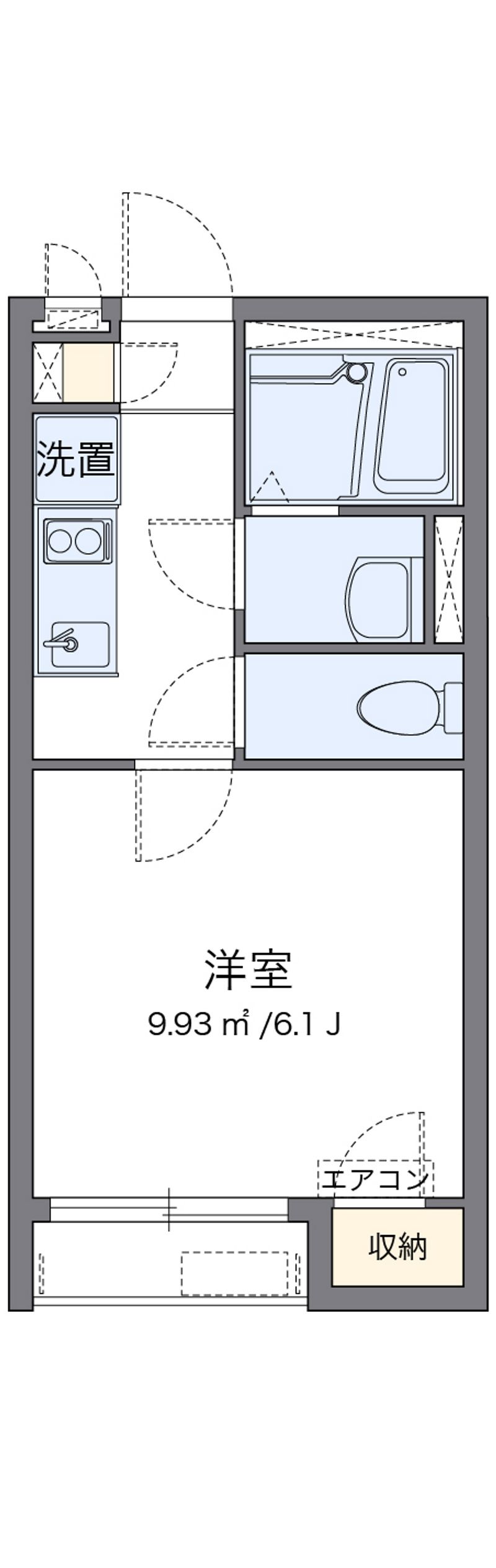 クレイノプランセル　華 間取図