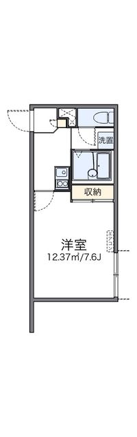 レオパレススターポート３１ 間取り図